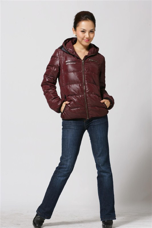 2010 down coat semi finished Women 917 clothing leather