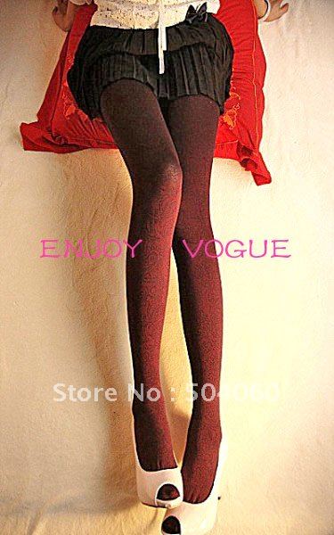 2010 Hot Sale Products 120 Denier Ladies Fashion Black Tights Leggings Pantyhoses