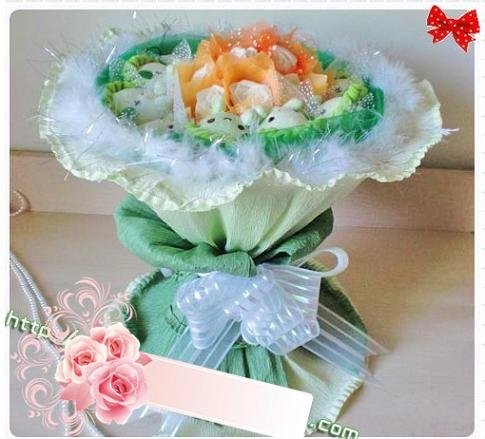 2010 new style romantic bouquet for Wedding,Valentine Gift,birthday 1set/lot