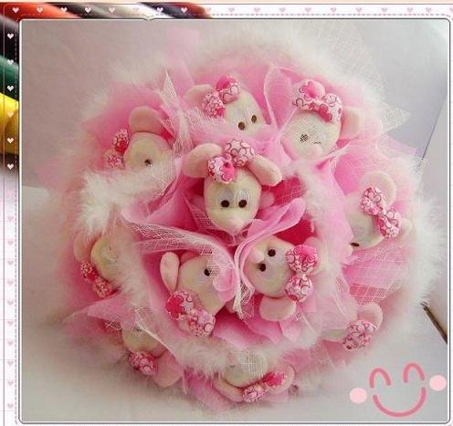 2010 new style romantic bouquet for Wedding,Valentine Gift,birthday 1set/lot + free shipping