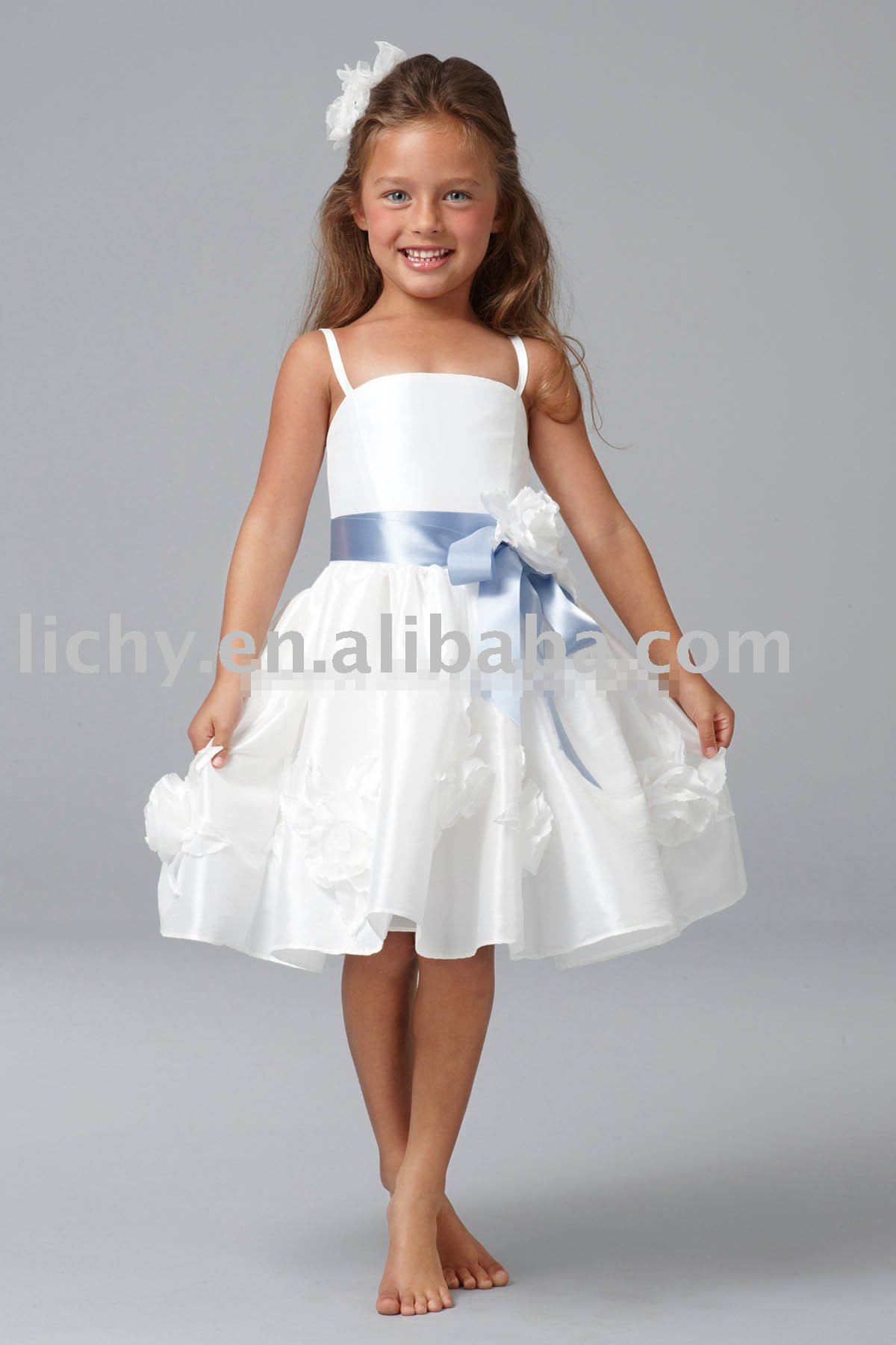 2010 Popular Childern Dress , Top Quality Flower Girl Dress , Flower Childern's Dress For Wedding lya8255