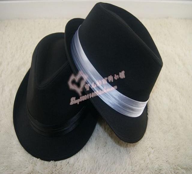 2011 autumn and winter general jazz hat big fedoras 60cm black