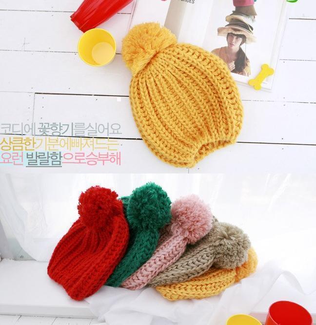 2011 autumn and winter knitted hat cute hat sphere general knitted hat pineapple hat