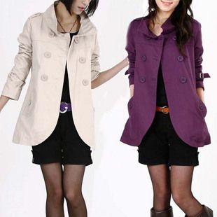 2011 autumn women's outerwear casual fashion lining elegant outerwear trench 8311
