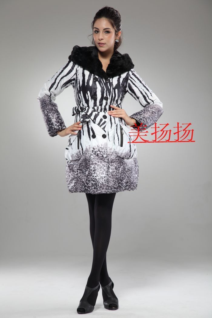 2011 fashion down coat semi finished b-133
