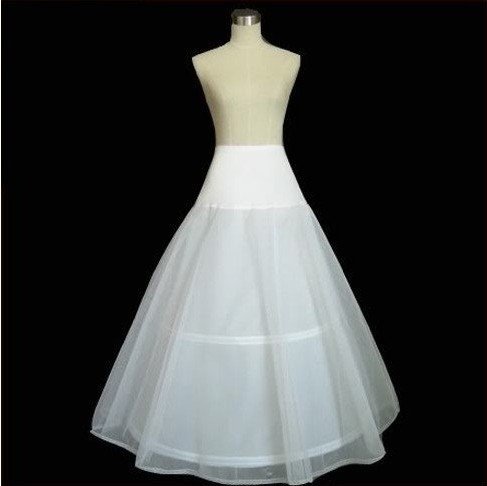 2011 free shipping LYCRA-2-HOOP WEDDING dress CRINOLINE/petticoat/slip wholesale/retail