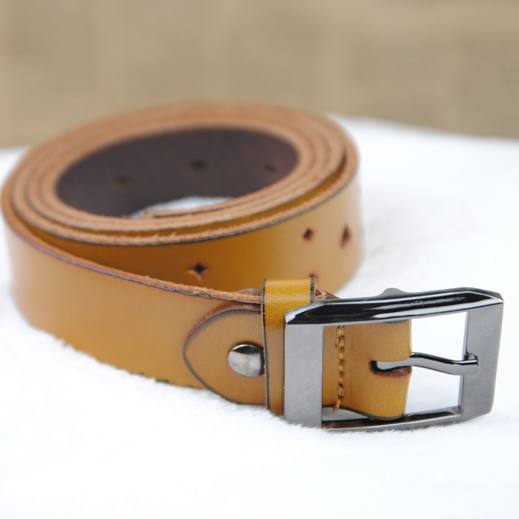 2011 heart all-match women's cowhide belt strap belt female genuine leather strap 100g