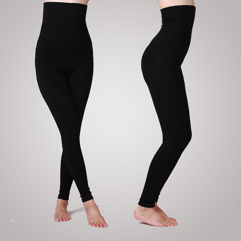 2011 new arrival seamless high waist abdomen drawing butt-lifting slender waist windproof thermal basic beauty care trousers