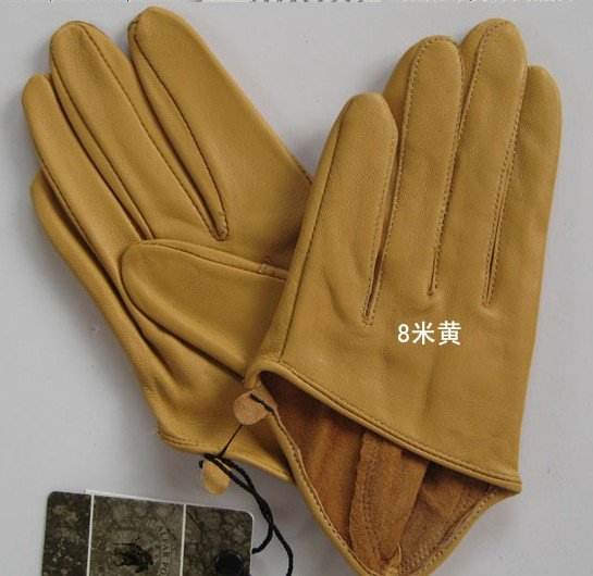 2011 NEW European and American style sheepskin leather gloves for women  Gloves Free shipping 20PCS