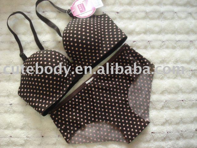 2011 new fashion design sexy lingerie bra set