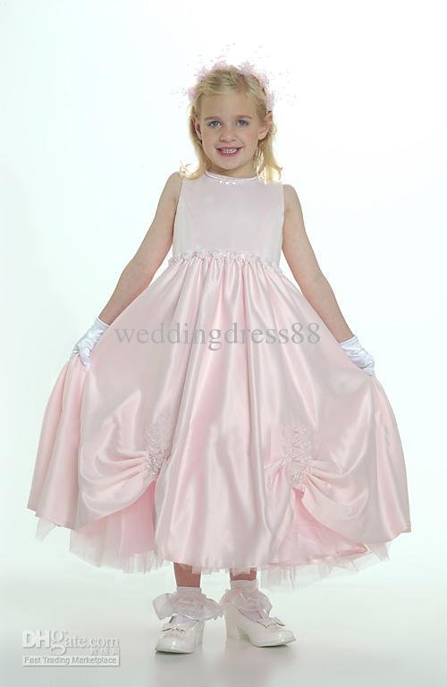 -2011 New style fashion Flower Girl Dresses Bridal Girl Dress all size Custom-made C024