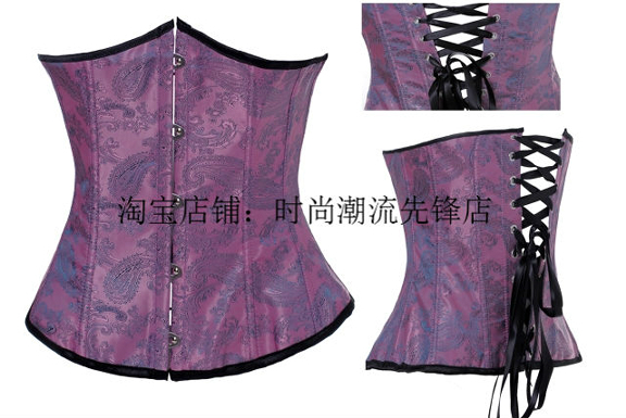 2011 purple vest belt clip royal shapewear body shaping tights 8907
