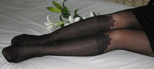 2011 simple fashion fake Gaotong stockings with pants black ultra thin