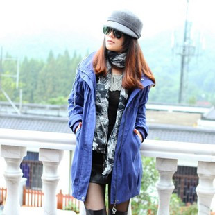 2011 slim waist slim women's trench outerwear 119q29