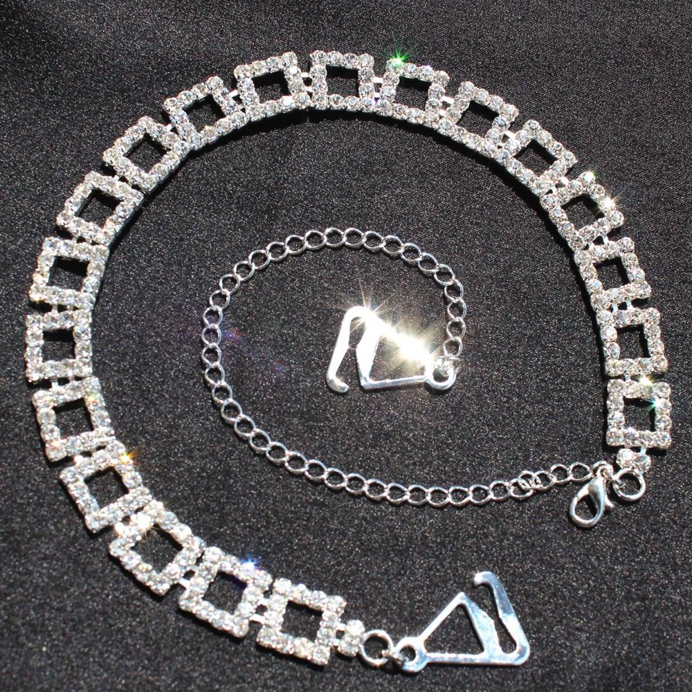 2011 sparkling full rhinestone big box metal shoulder strap underwear shoulder strap bra shoulder strap