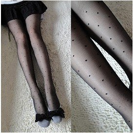 2011 thin section through the bun core silk stockings black and white stockings of the sky full of stars backing Ms.