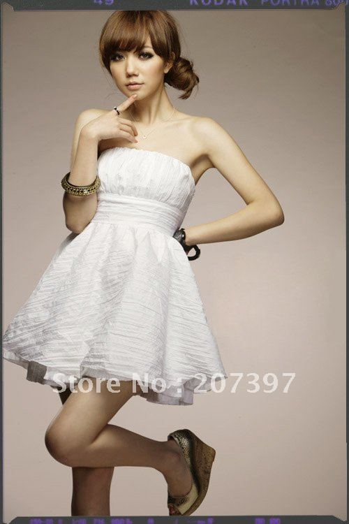 2011 women's dress new han edition cultivate one's morality fashion condole belt out their dress skirt