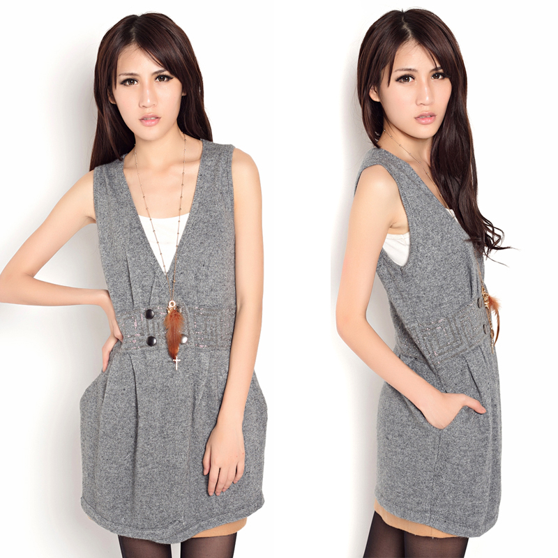20112 autumn long design cashmere sweater