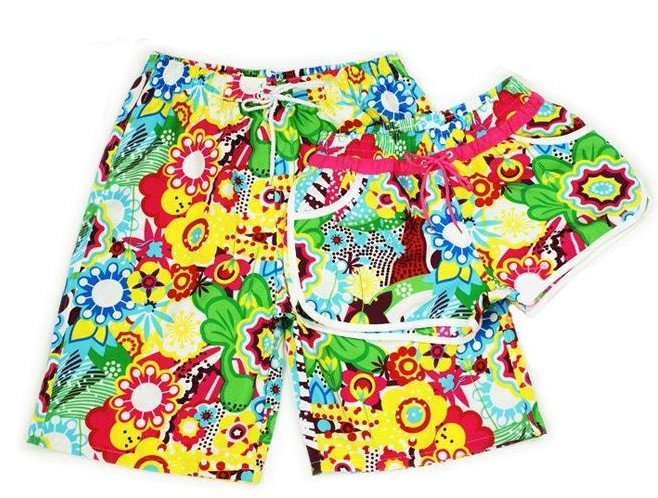 2011Hot Beach style Wholesale Hawaii Shorts,the colourful short,Sand beach trousers,beach shorts,(women style