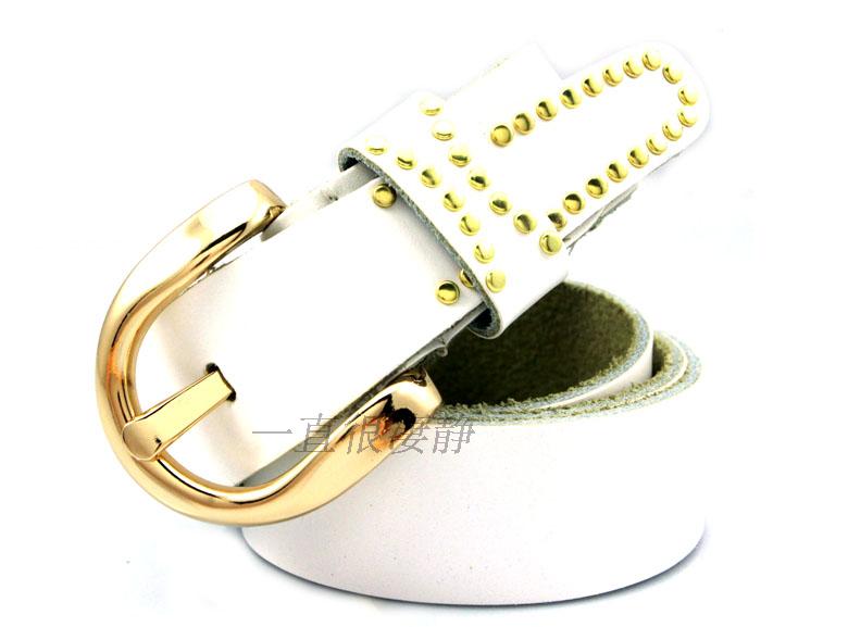 2012 all-match fashion women's cowhide strap genuine leather belt Women (BL007)