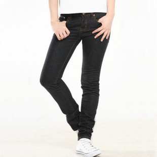 2012 all-match women's jeans skinny pants denim trousers casual pants boot cut jeans