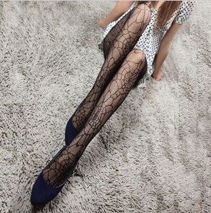 2012 Arrival Spider Web Stocking Tight Old Black Fishnet Hose Pantyhose panty-hose