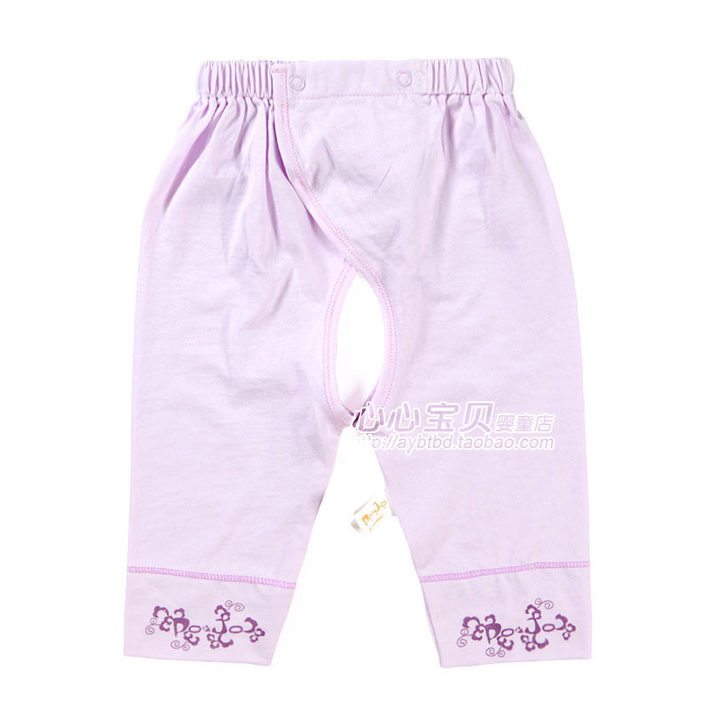 2012 autumn and winter 100% cotton baby underwear ba990-127l baby open-crotch pants long trousers