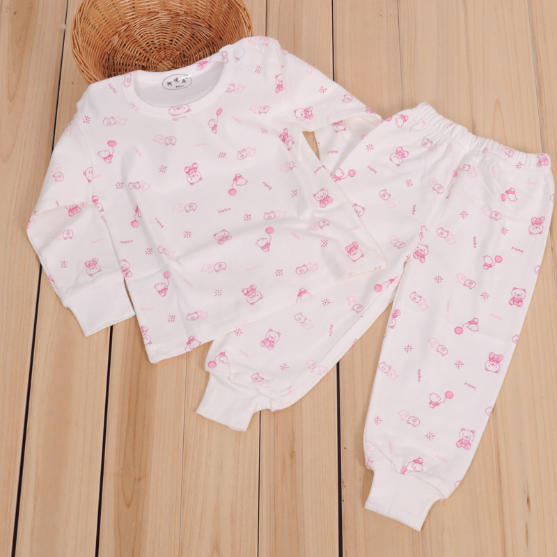 2012 autumn and winter baby set newborn underwear trousers set underwear trousers