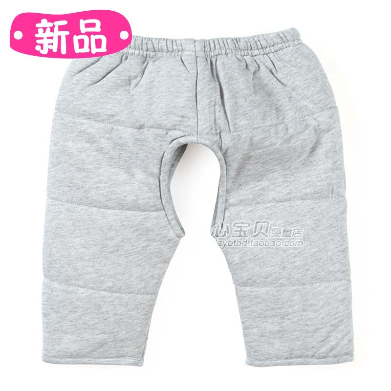2012 autumn and winter baby underwear clip cotton liner ny555-309-8 baby thickening open-crotch pants