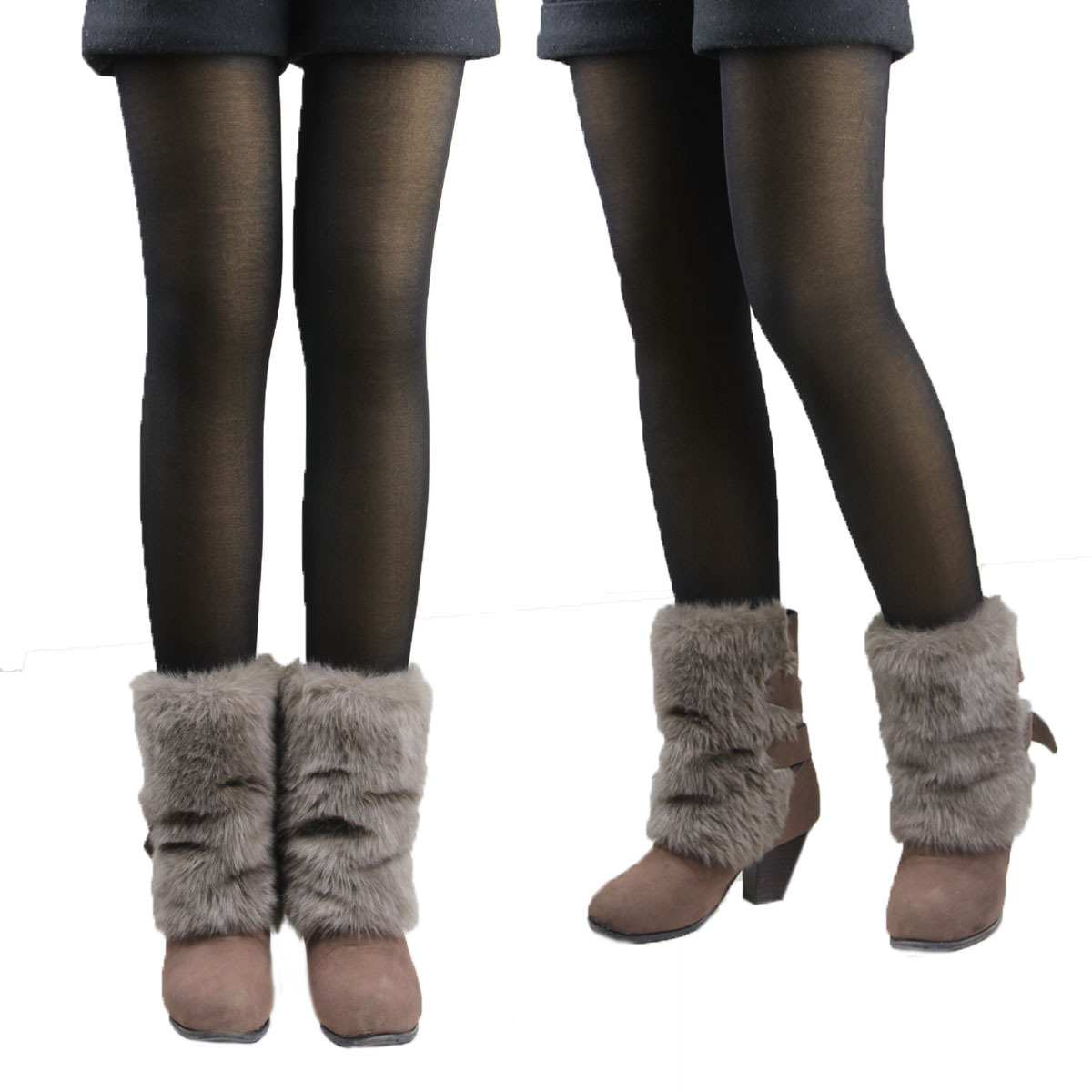 2012 autumn and winter black thickening plus velvet warm pants slim autumn and winter meat pants legs