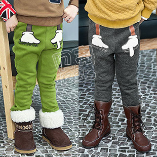 2012 autumn and winter boys clothing girls clothing baby trousers casual pants kz-0788