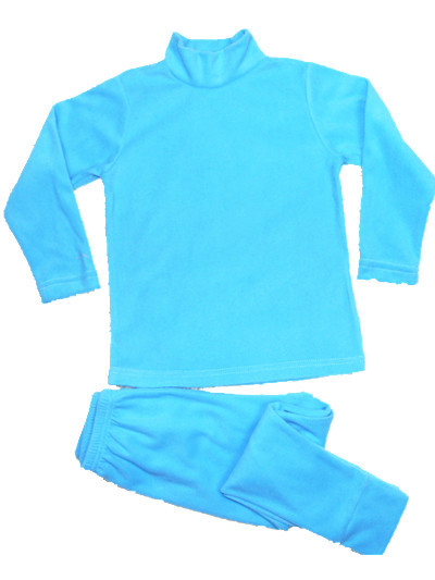 2012 autumn and winter children's clothing set polar fleece fabric thermal underwear twinset baby lounge