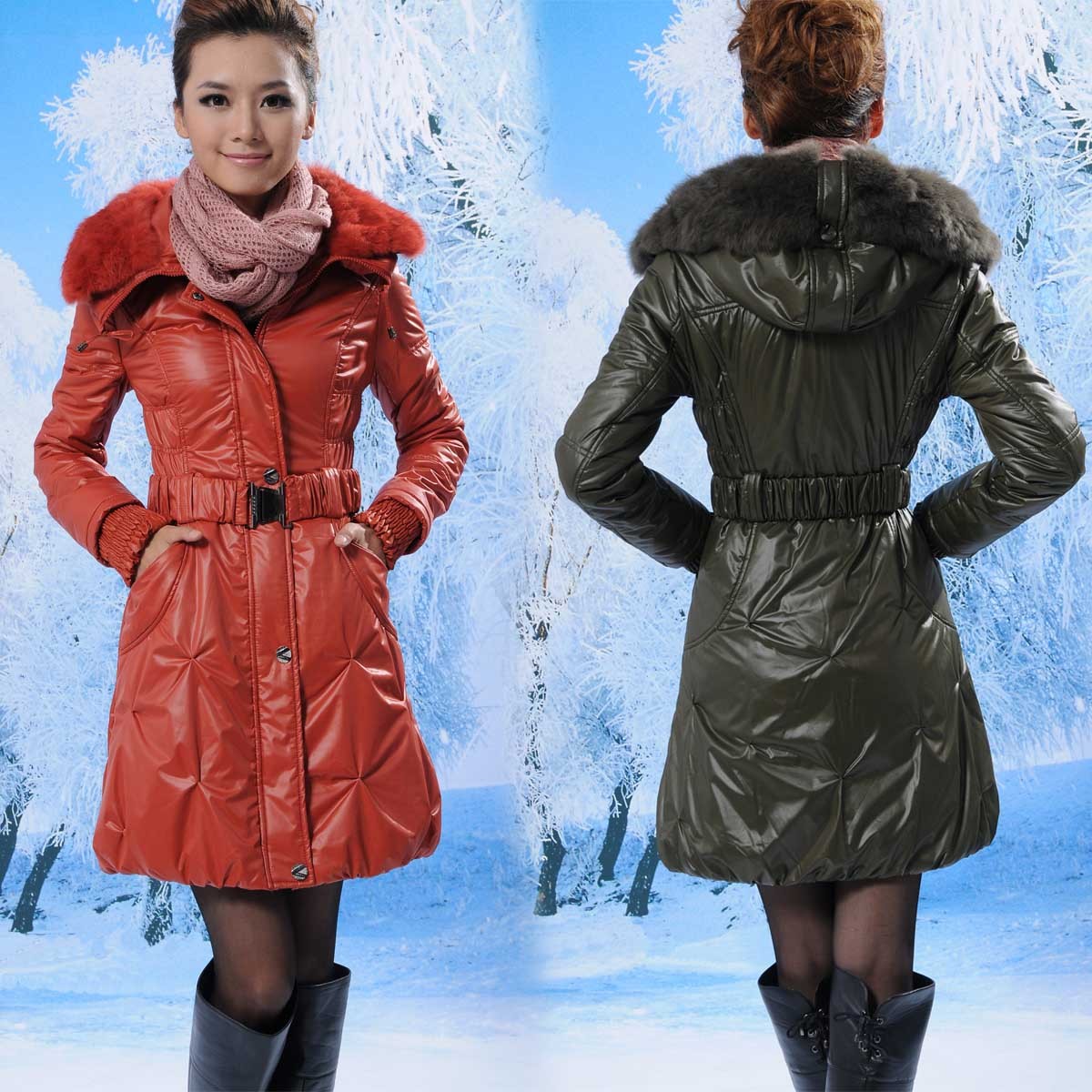 2012 autumn and winter cotton-padded jacket set women's plus size wadded jacket cotton clothes fashion