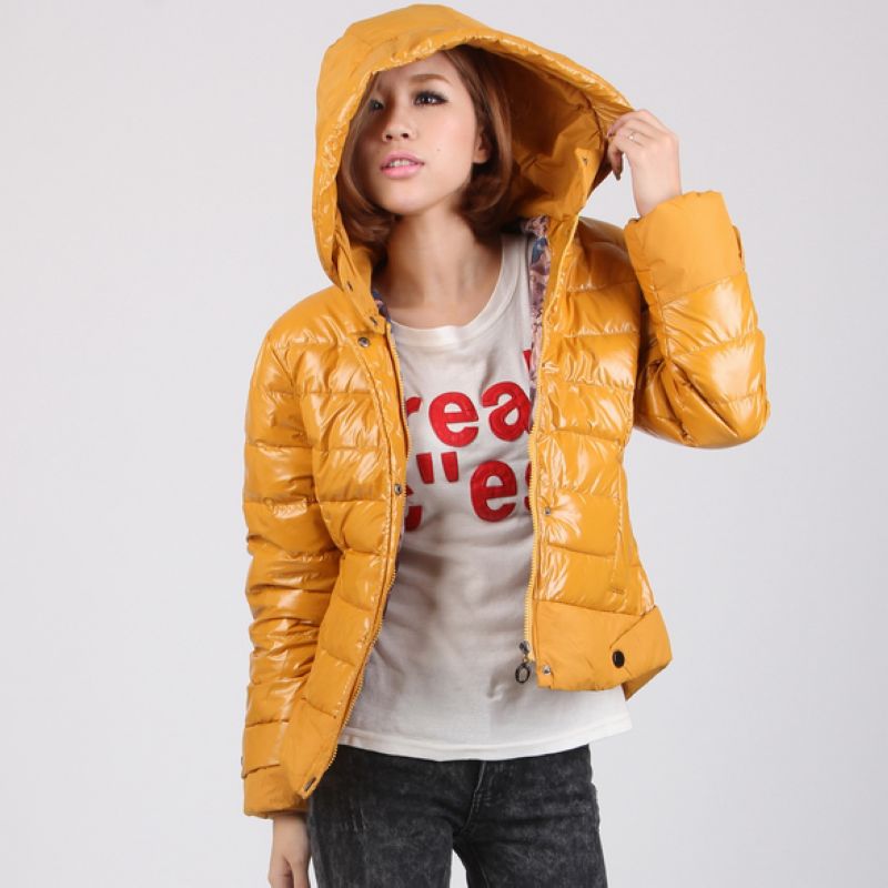 2012 autumn and winter down coat Women short design outerwear slim brief women's down coat