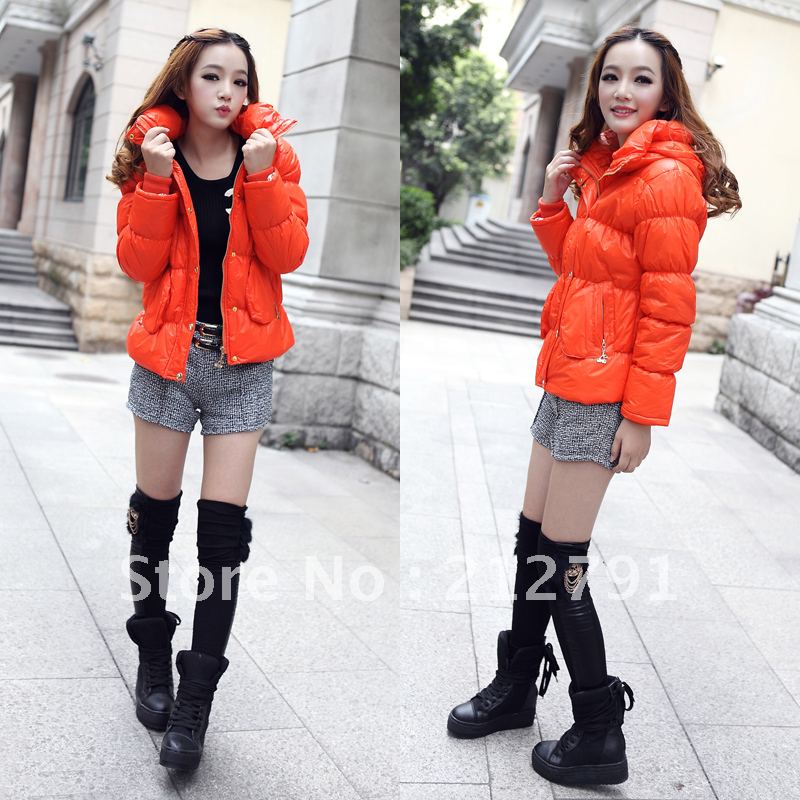 2012 autumn and winter down cotton coat short design down jacket