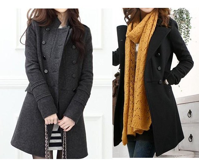 2012 autumn and winter elegant gentlewomen woolen medium-long overcoat ol trench outerwear coat woman's free shipping