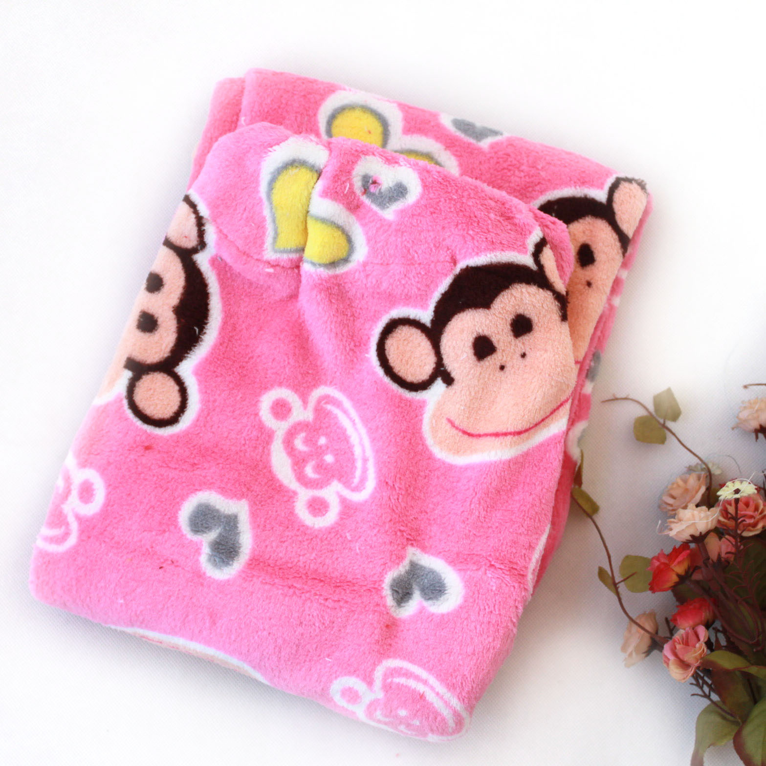 2012 autumn and winter fancy coral fleece pajama pants female casual thickening cartoon lounge pants