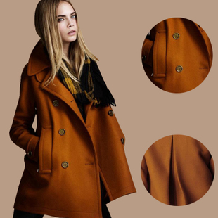 2012 autumn and winter fashion british style woolen overcoat trench outerwear overcoat ,wholesale, HD winter coats women