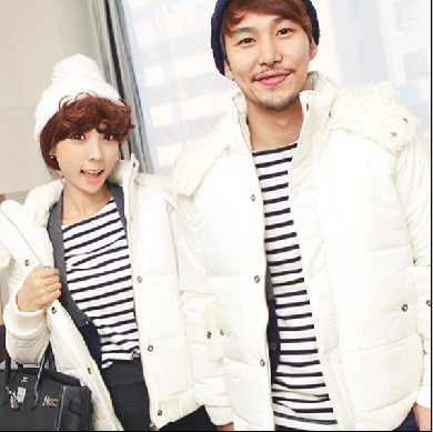 2012 autumn and winter fashion lovers thickening wadded jacket cotton 240g separate y69 f115