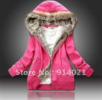 2012 Autumn and winter fashion warm thermal hooded casual cotton-padded jacket outerwear,3 colors,hot sale,free shipping