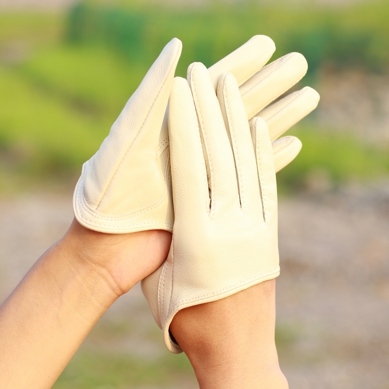 2012 autumn and winter genuine leather gloves women fashion sheepskin gloves