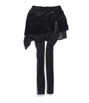 2012 autumn and winter lis ubiquitous1 goatswool genuine leather bag thickening basic skirt trousers female