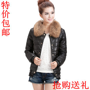 2012 autumn and winter outerwear small cotton-padded jacket short design cotton-padded jacket female wadded jacket women's slim