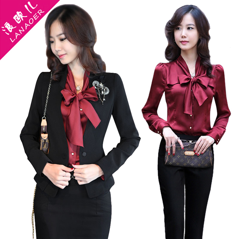 2012 autumn and winter piece set ol work wear professional set women's fashion formal female suit skirt