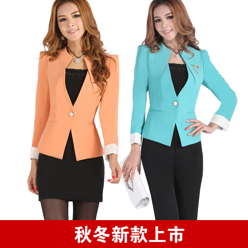 2012 autumn and winter professional set women's fashion ol work wear women's set skirt formal j893