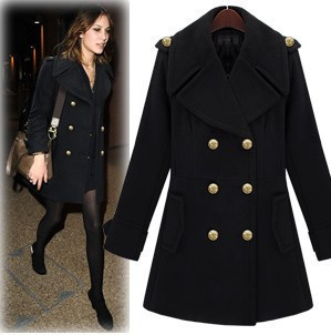 2012 autumn and winter slim outerwear medium-long trench women's trench female elegant