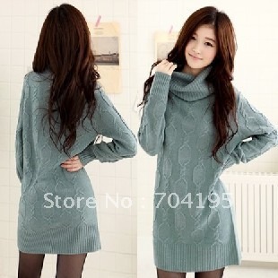 2012 autumn and winter women Long sleeve Knitwear   Fashion  ladies Knitwear