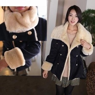 2012 autumn and winter women short design lacing thickening wadded jacket cotton-padded jacket women's autumn outerwear