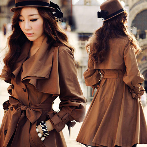 2012 autumn casual clothing slim turn-down collar long-sleeve outerwear women's new fashion