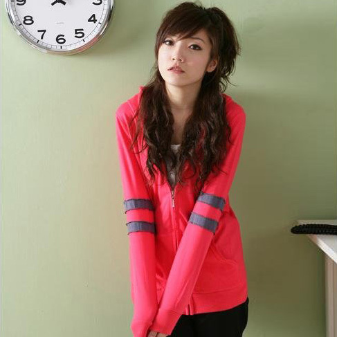 2012 autumn clothes women's fashion long-sleeve with a hood casual coat sun protection clothing